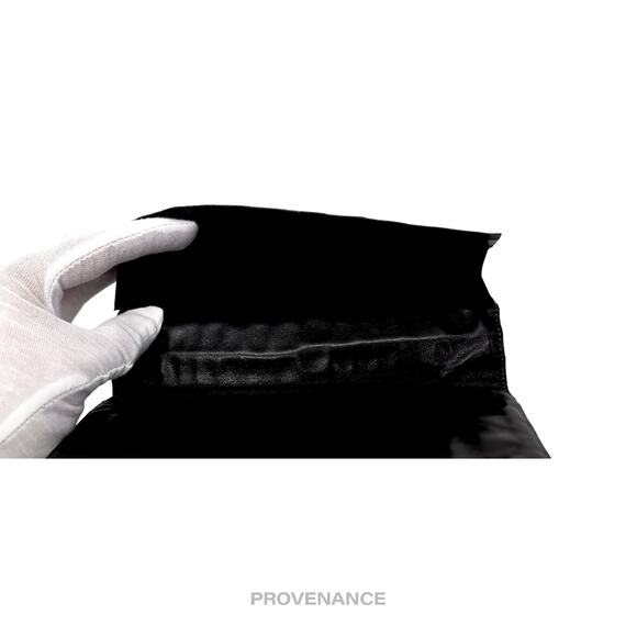 🔴 Celine Long Wallet - Black Crocodile Leather Gold - Picture 8 of 9